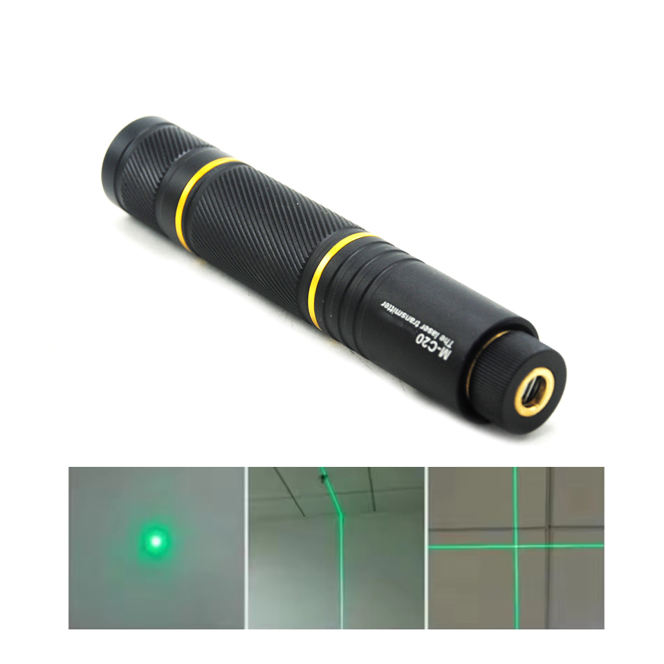 Industrial Laser Pointer - ポータブル515nm 520nmドットラインクロスグリーンレーザーモジュール、木工切断位置決め用