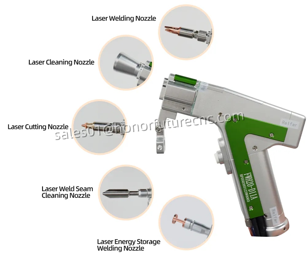 Industrial Laser Machine Price - 5 in 1 ハンドヘルド工業用バッテリーレーザー溶接機 Raycus 1500ワット