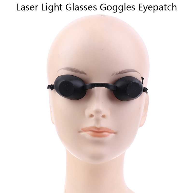 Laser Safety Goggles - 保護用眼帯 レーザーライトメガネ 安全ゴーグル IPL 美容クリニック ブラック