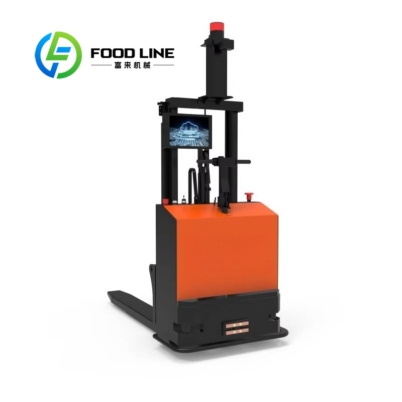 Industrial Laser Guide - フォークリフトロボット、インテリジェントなレーザー誘導による位置特定、複数の現場シナリオに対応、産業用自動パレット運搬作業向け