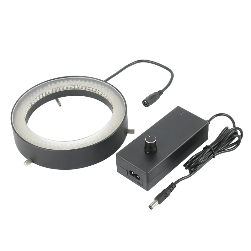 Industrial Visual - 288個のLEDリングランプ 24W 6500K ビッグサイズ 取り付け可能最大直径135mm 顕微鏡用補助光