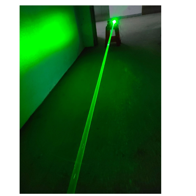 Industrial Laser Pointer - 520nm 300mw/800mw/1000mw グリーンファットビームレーザーモジュール粗ビームレーザー警告灯