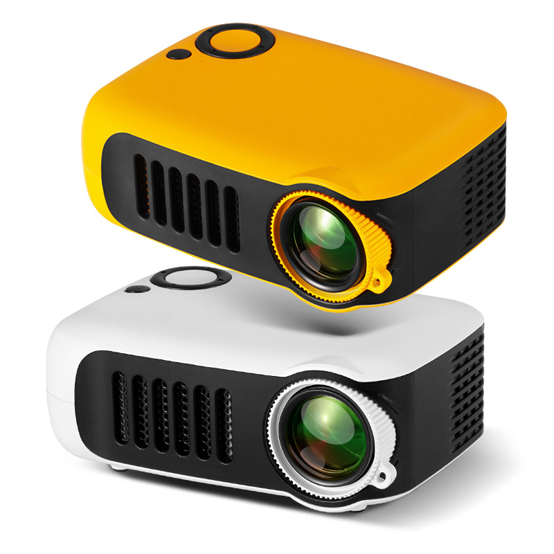 Industrial Laser Projector - A2000 ミニプロジェクターポータブル LED ビデオプロジェクター 3D ホームシネマシアターゲームレーザービーマースマート