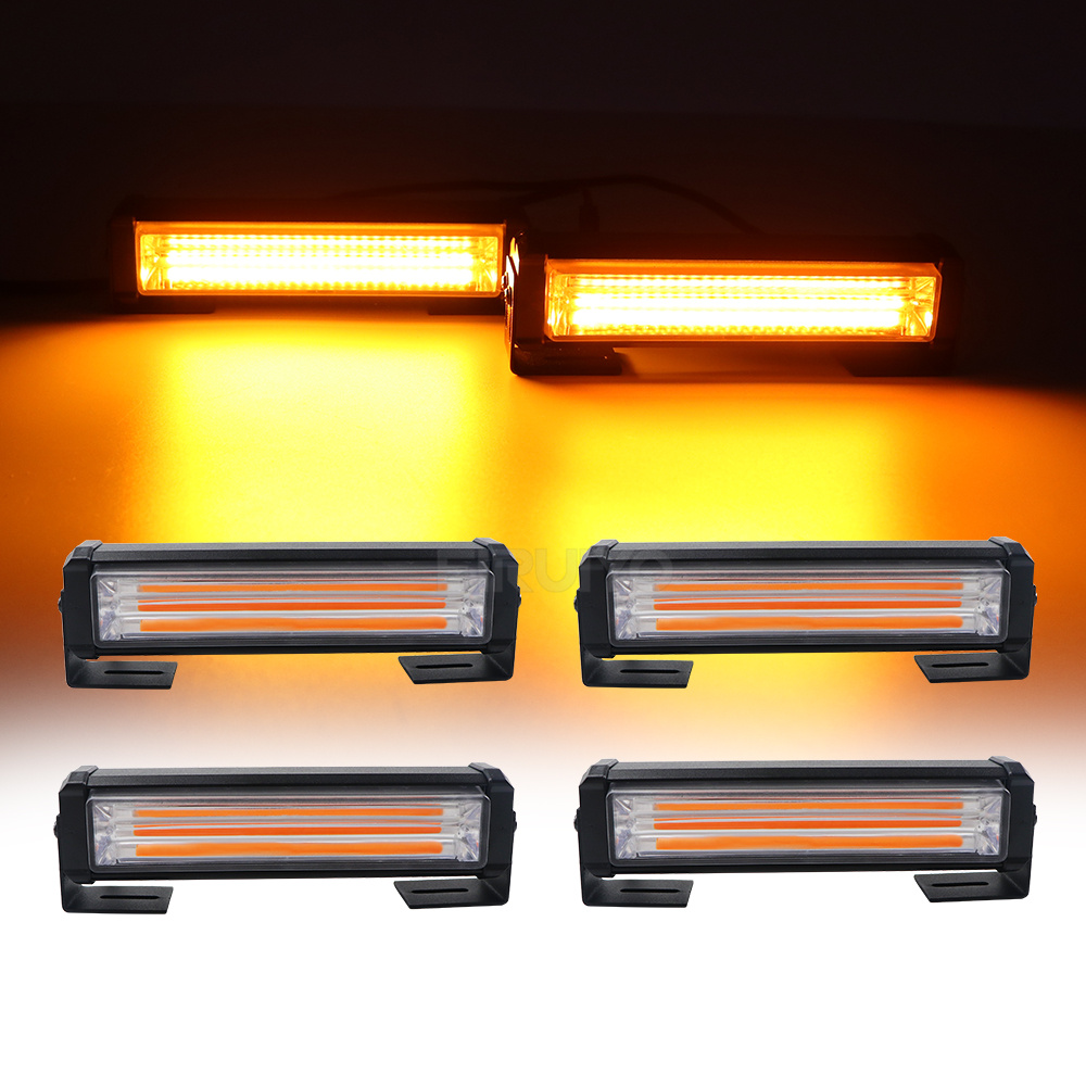 Industrial Laser Pointer 24V - 40W 80W COB 車両・トラック用グリルLEDストロボライト 緊急警告灯 赤・青・黄・白
