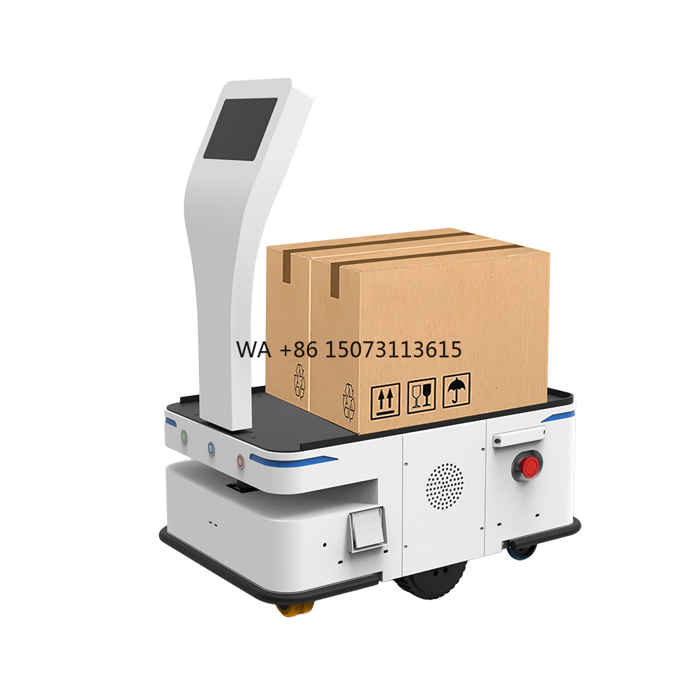 Industrial Laser Guide - MDBOT長寿命バッテリー搭載Amr車両、耐荷重80kg、レーザーガイド式AGVモバイルロボット、CNC自動化移動用
