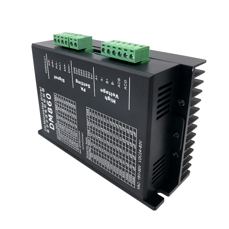 DM860ステッピングモータードライバーコントローラーマイク - Stepper Driver Cnc のレビューと価格