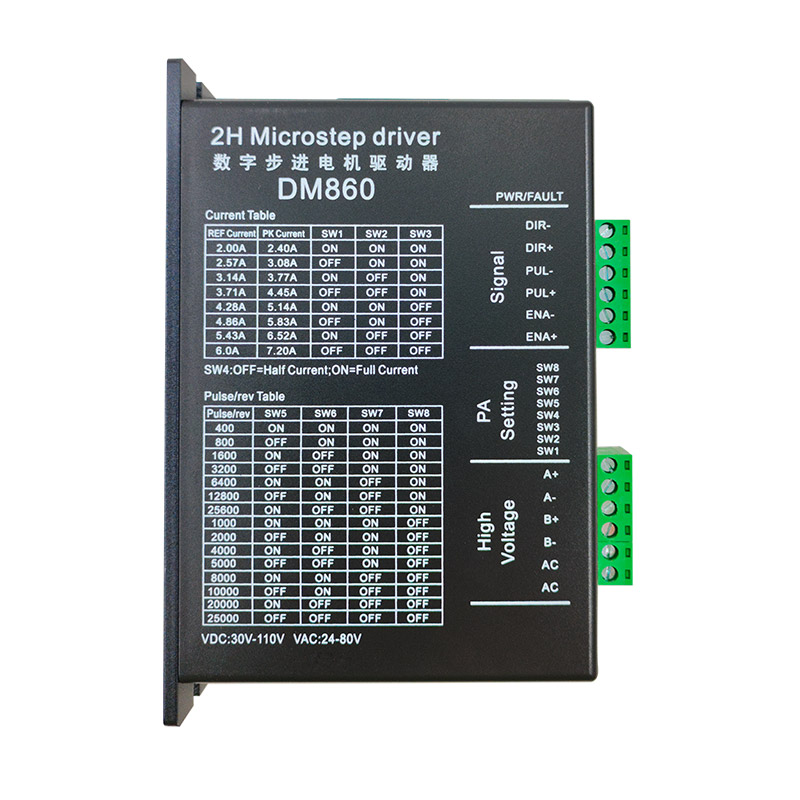 DM860ステッピングモータードライバーコントローラーマイク - Stepper Driver Cnc のレビューと価格