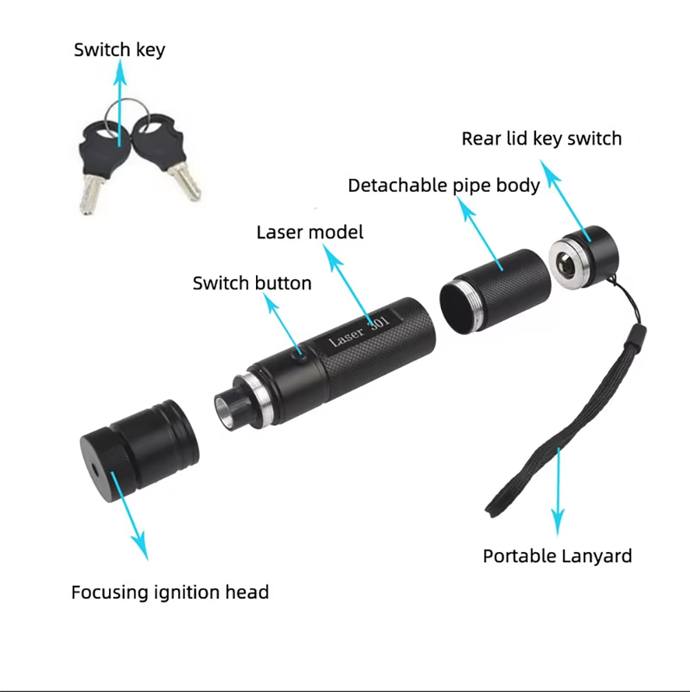 グリーンレーザーポインター LED トレーニングトーチ ペッ - Industrial Laser Pointer のレビューと価格