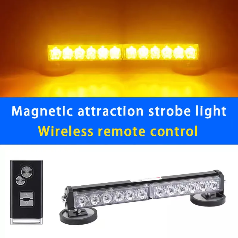 車の充電式警告灯点滅マグネット吸引ポータブル LED 天井ス - Industrial Laser Pointer 24V のレビューと価格