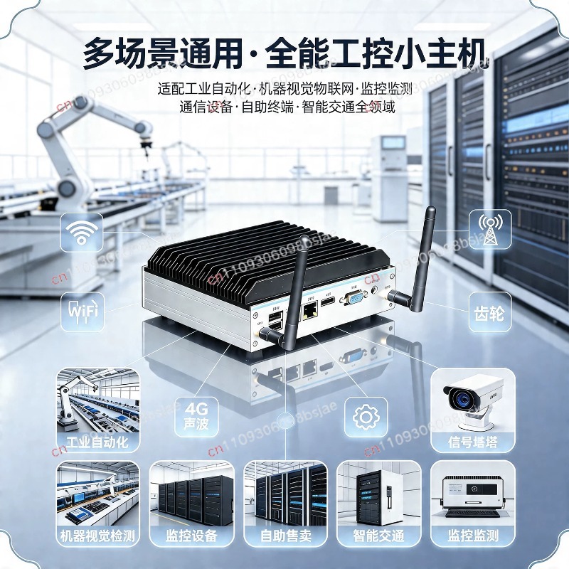 ミニ産業用コンピュータ クアッドコア N100 デュアルネッ - Industrial Visual のレビューと価格