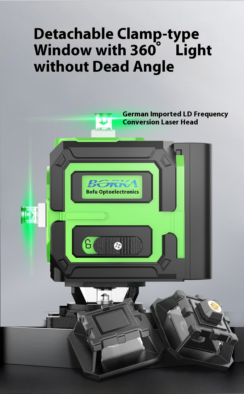 4D16ライングリーンレーザーレベル屋外用高精度電気表示工業 - Industrial Laser Projector のレビューと価格