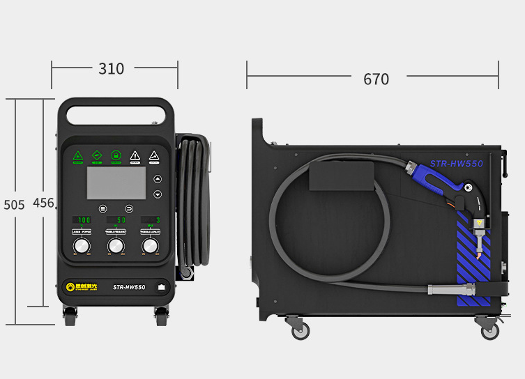 900W産業用ハンドヘルドレーザー溶接機STR-HW350空 - Industrial Laser Welder のレビューと価格