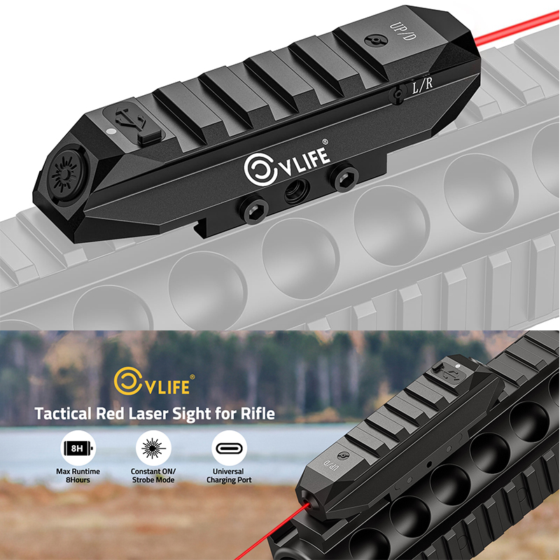 CVLIFE REDレーザー視力戦術的なロープロファイルライ - Industrial Laser Pointer のレビューと価格
