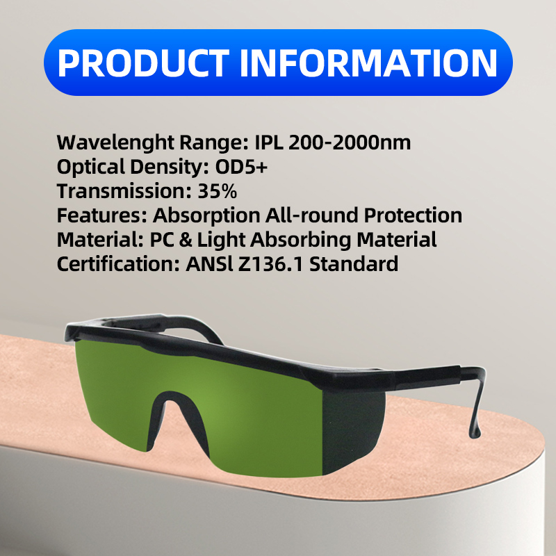 1PC レーザー保護ゴーグル 200nm-2000nm レー - Laser Safety Goggles のレビューと価格