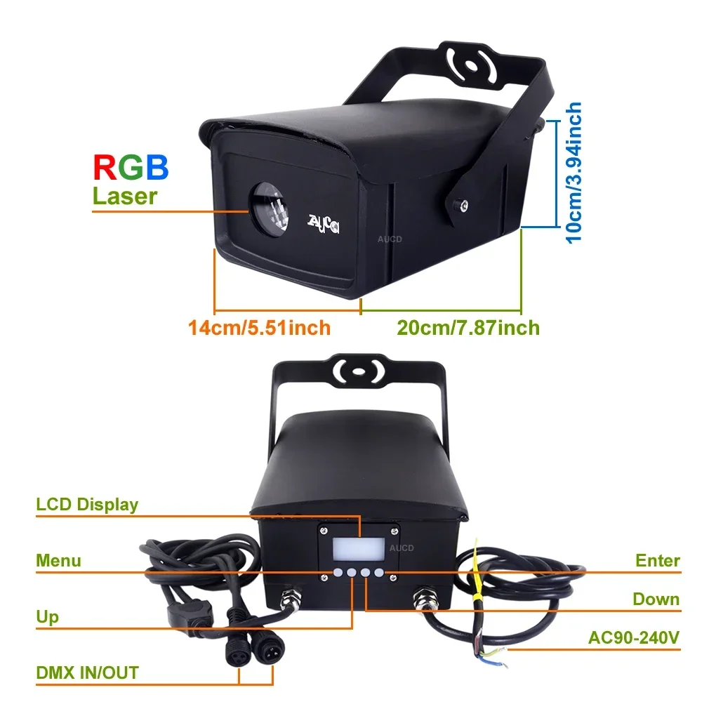 Pro IP65防水 6W DPSSホワイトレーザープロジェ - Industrial Laser Projector のレビューと価格