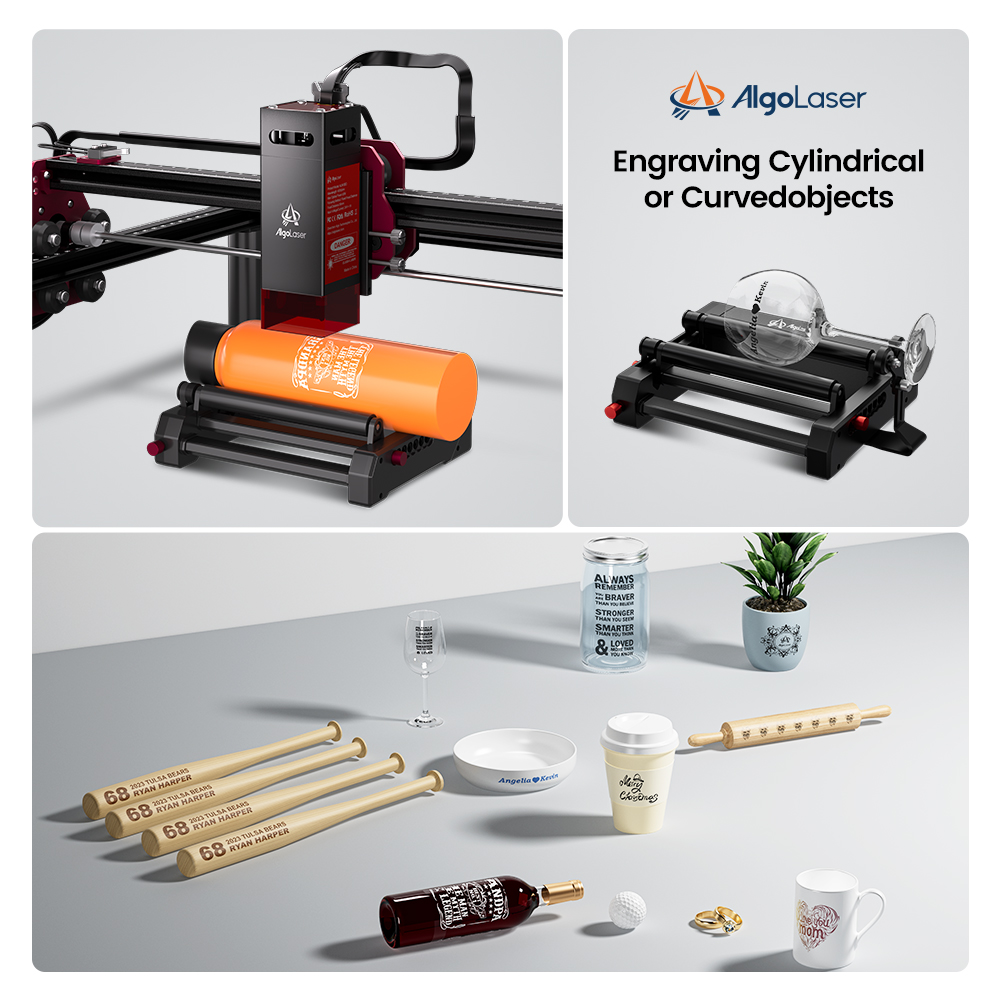 AlgoLaser DIYキット MK2 10Wレーザー彫刻 - Industrial Laser Technology のレビューと価格