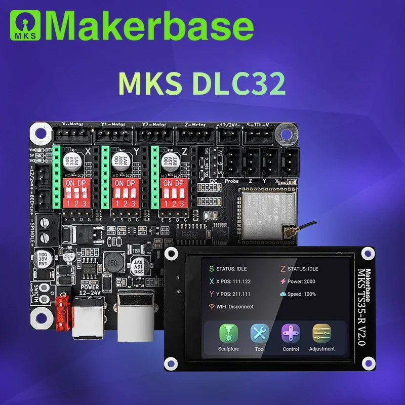 Makerbase MKS DLC32 Grbl コントロー - Industrial Laser Technology のレビューと価格