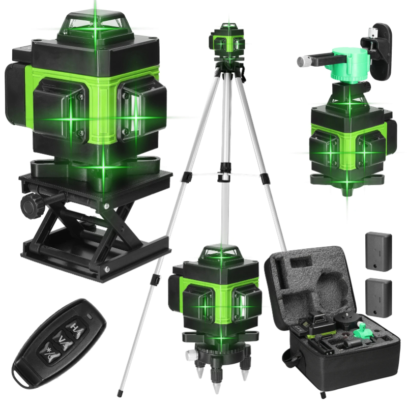 三脚/ニベルAレーザー 16ライン プロ仕様グリーンレーザー - Industrial Laser Measurement のレビューと価格
