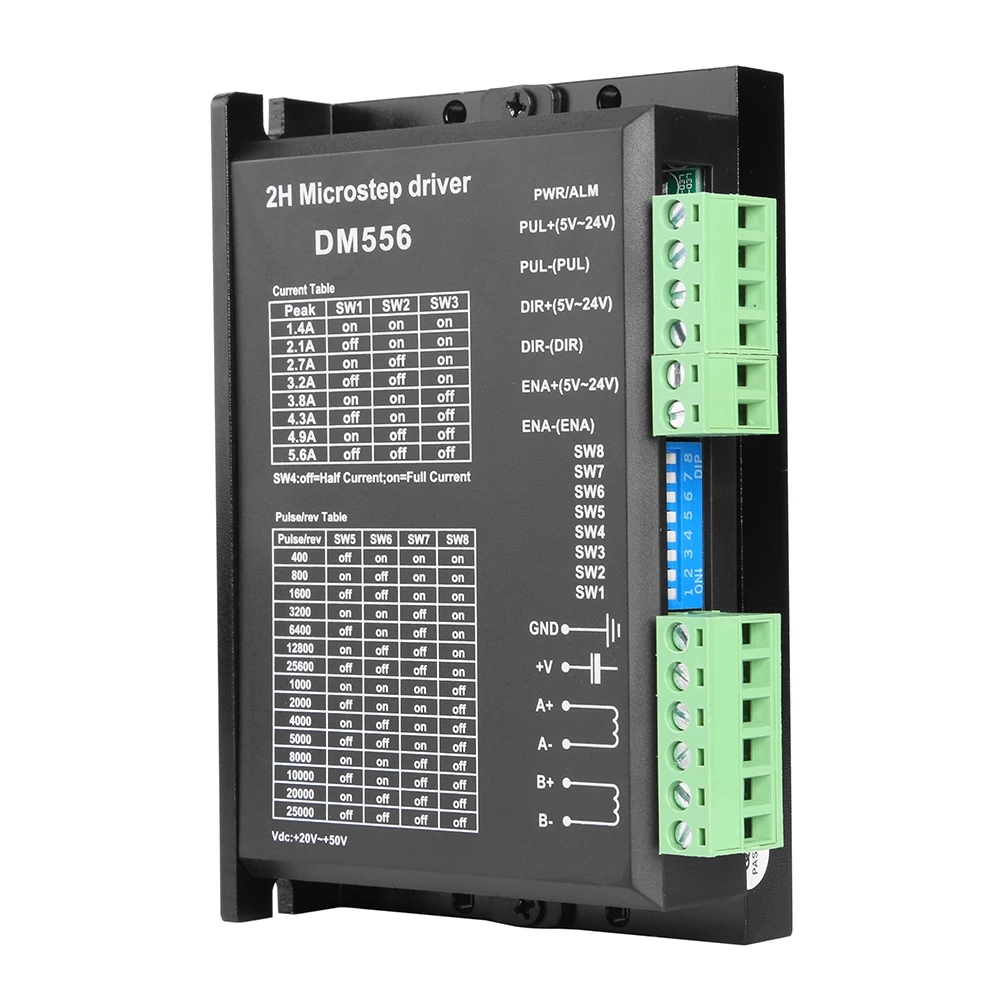 Nema 23 3N.mステッピングモーターキット DM55 - Stepper Driver Cnc のレビューと価格
