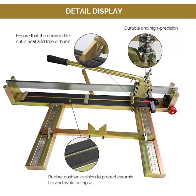 業務用大型手動タイルカッター ハンドプッシュプル式 800  - Industrial Laser Guide のレビューと価格