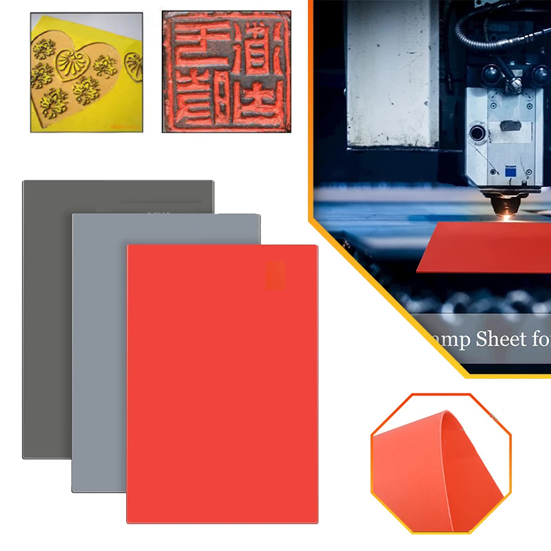 A4 ゴムマット DIY レーザー彫刻材料スタンプ用レーザー - Industrial Laser Technology のレビューと価格