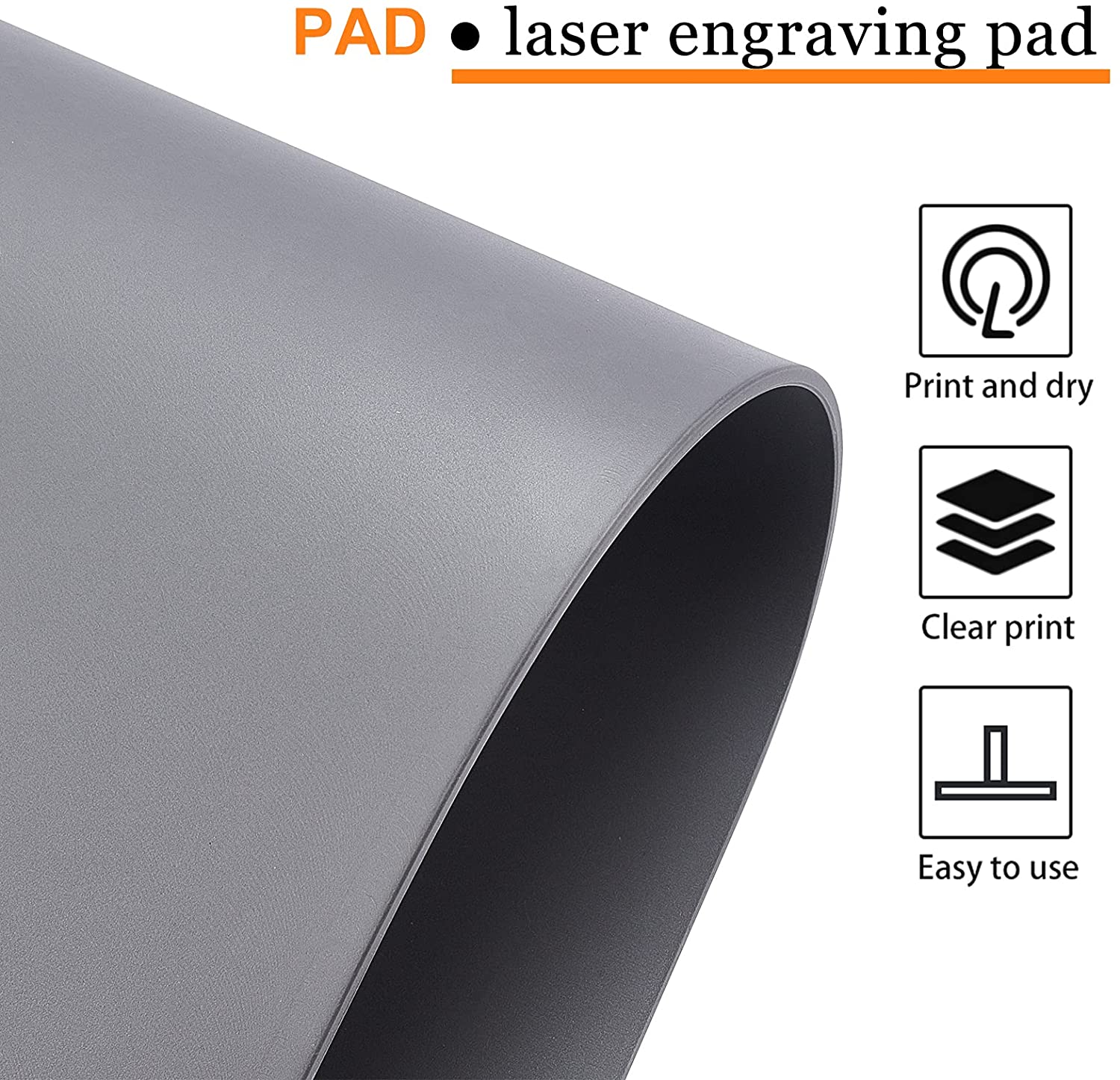 A4 ゴムマット DIY レーザー彫刻材料スタンプ用レーザー - Industrial Laser Technology のレビューと価格