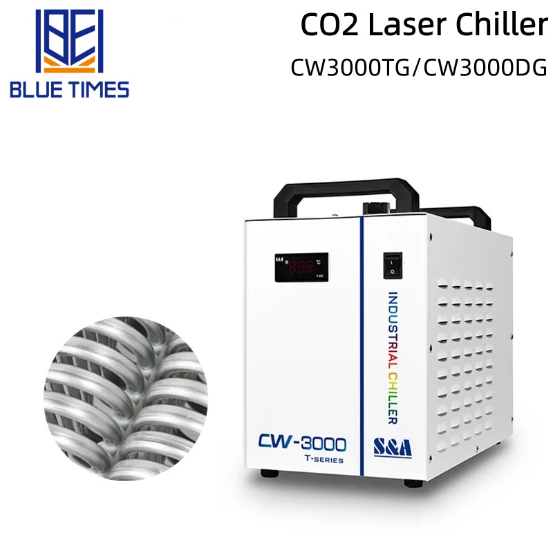 工業用水チラー 9Lタンク CW3000 CO2レーザー管冷 - Laser Chiller Water Cooler のレビューと価格