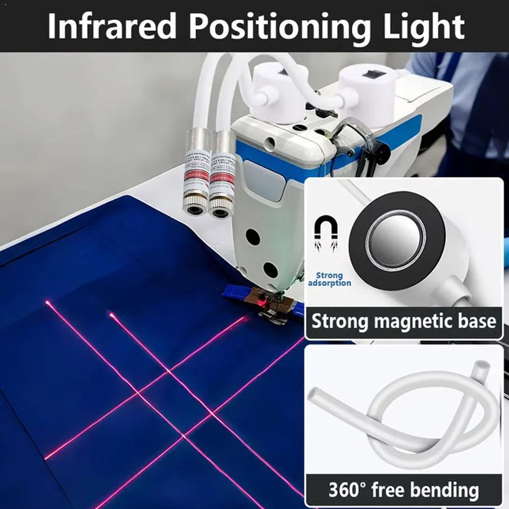 ミシン用レーザーガイドライト 磁気ベースライン/クロスレーザ - Industrial Laser Guide のレビューと価格